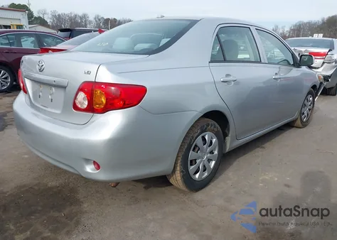 2010 Toyota Corolla Le из США, поврежденный, VIN 1NXBU4EEXAZ309876